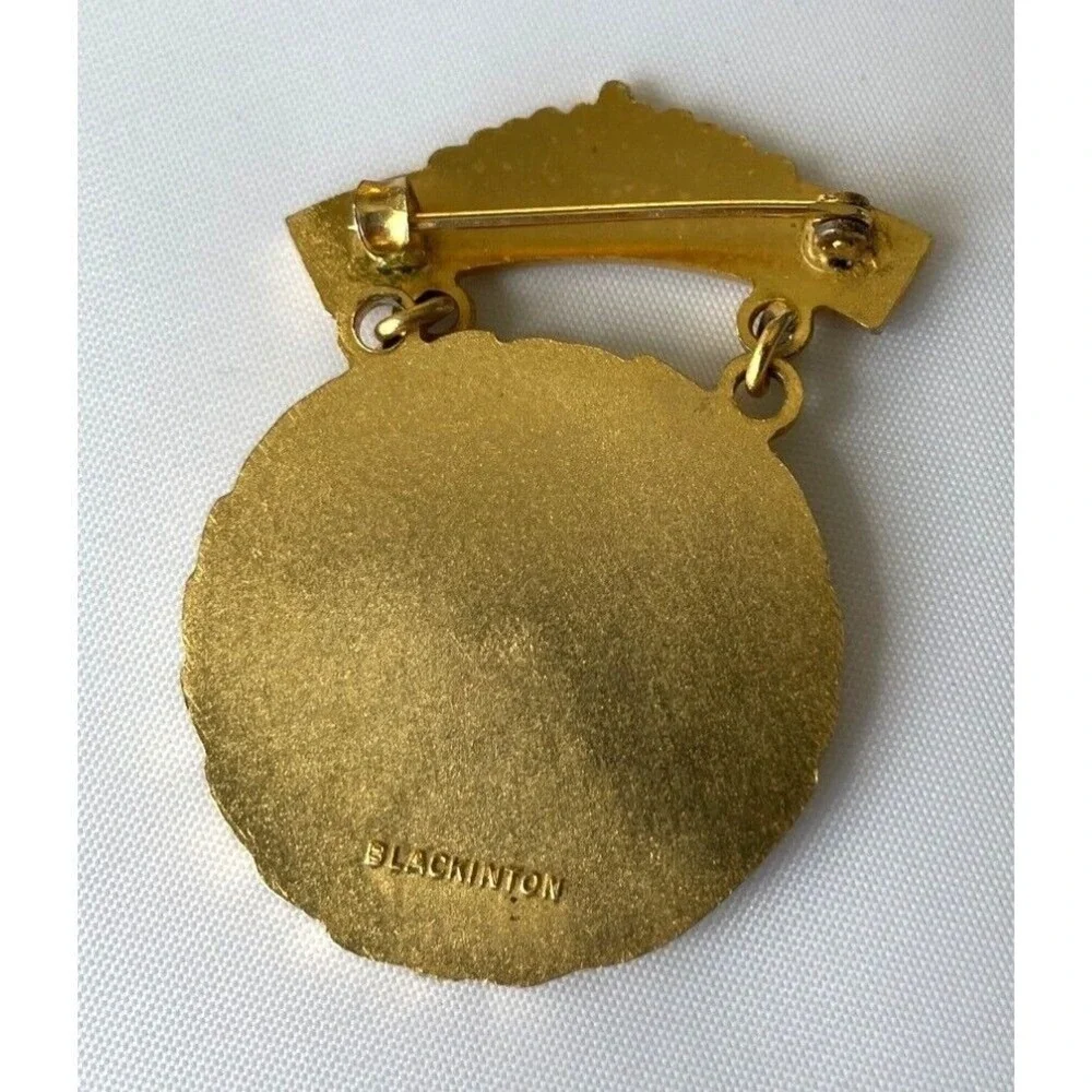 Vintage Sharpshooter NRA 50 Ft Award Medal By Blackinton
